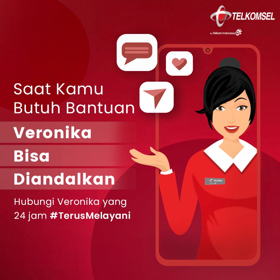 Telkomsel Rilis Fitur Asisten Virtual Terbaru Bernama Veronika