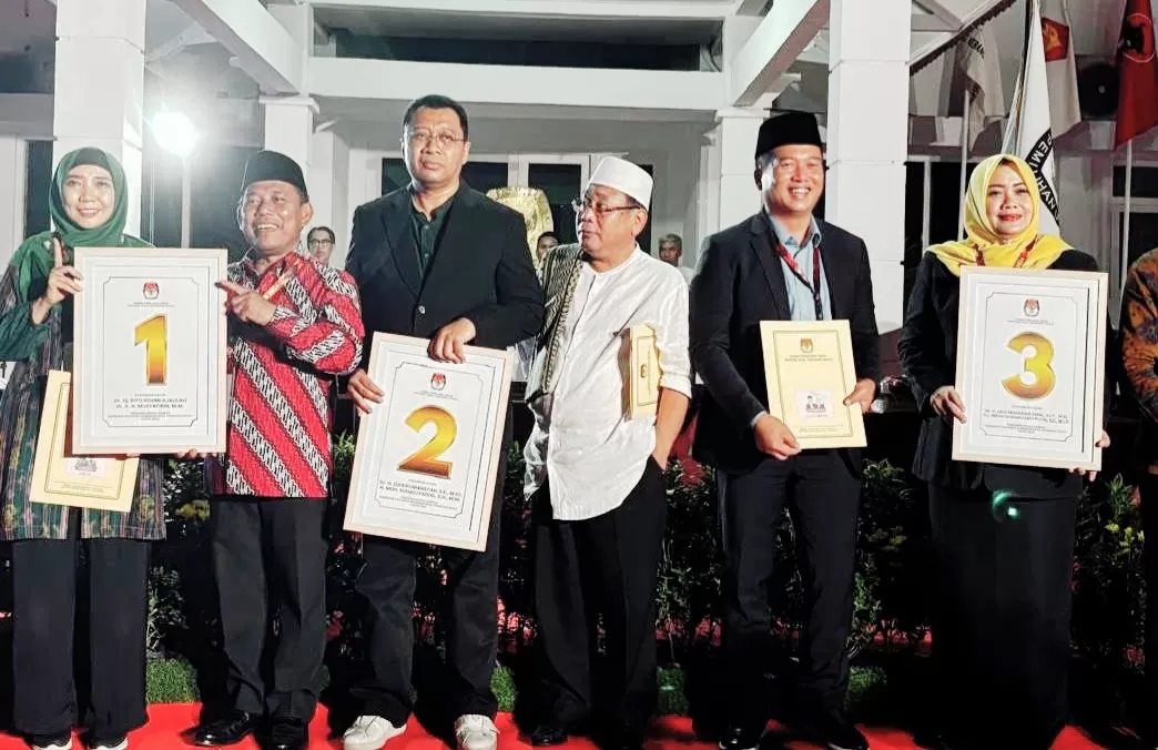 Nomor Urut Paslon Pilgub NTB 2024 Ditetapkan: Rohmi-Firin 1, Zul-Uhel 2, Iqbal-Dinda 3
